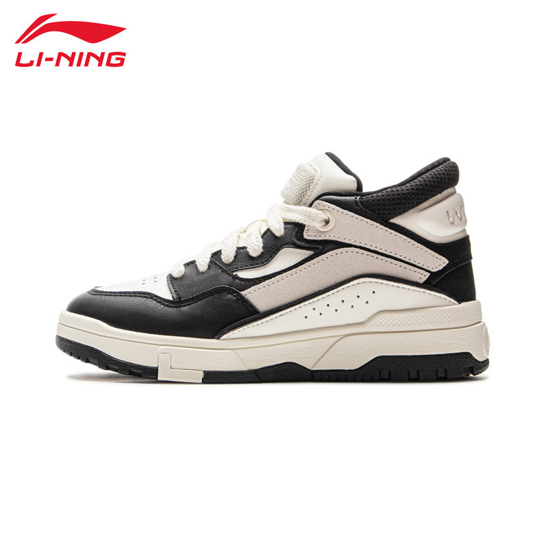 李宁中帮板鞋女新款惟吾MID加绒保暖舒适软弹时尚百搭运动休闲鞋,运动鞋new,运动休闲鞋,淘宝优惠券,粉丝福利购,淘宝优惠卷