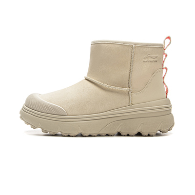 李宁雪地靴女款潮流百搭显高舒适