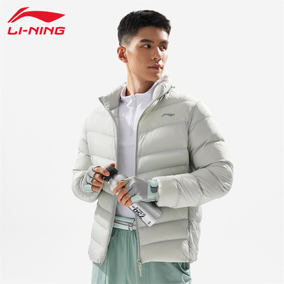 李宁羽绒服男新款中国色系列冬季