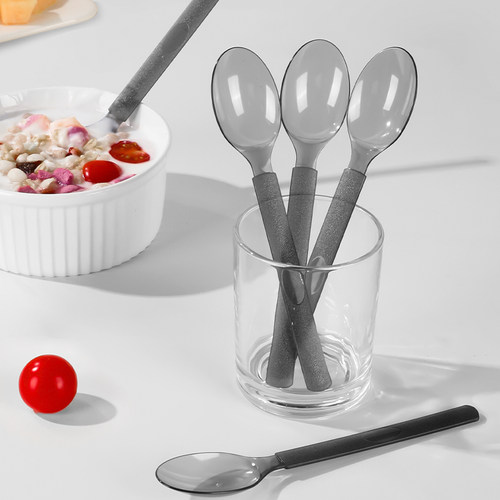 甜品勺子一次性塑料勺餐具套装