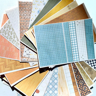 模型制作微缩沙盘剖面纸手工制作