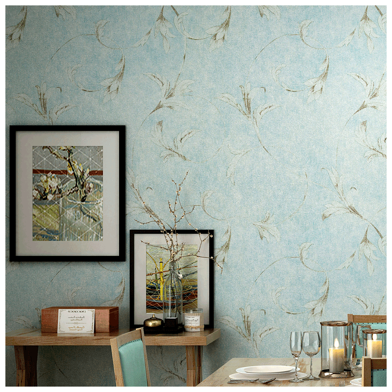 客厅卧室过道复古怀旧无缝墙布