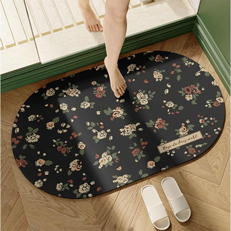 复古浴室硅藻泥地垫板吸水速干防滑门垫免洗耐脏浴室垫卫生间脚垫,居家布艺,家用脚垫,淘宝优惠券,粉丝福利购,淘宝优惠卷