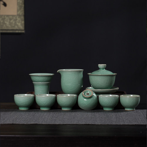 茶具茶具套装龙泉青瓷优雅生活