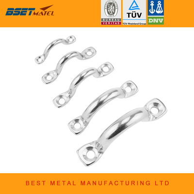 316不锈钢骆驼背 驼峰 弓形游艇小拉手  拉扣 普拉提固定导缆绳扣