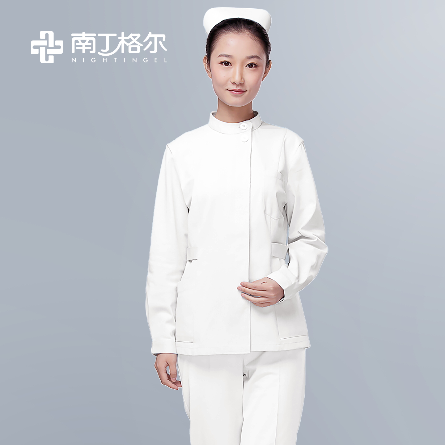 南丁格尔口腔医生短款护士服上衣