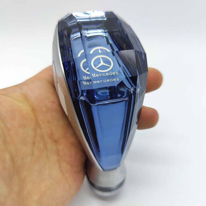 适配奔驰C180c200w204排挡头自动挡换挡手球 档位改装 水晶档把头