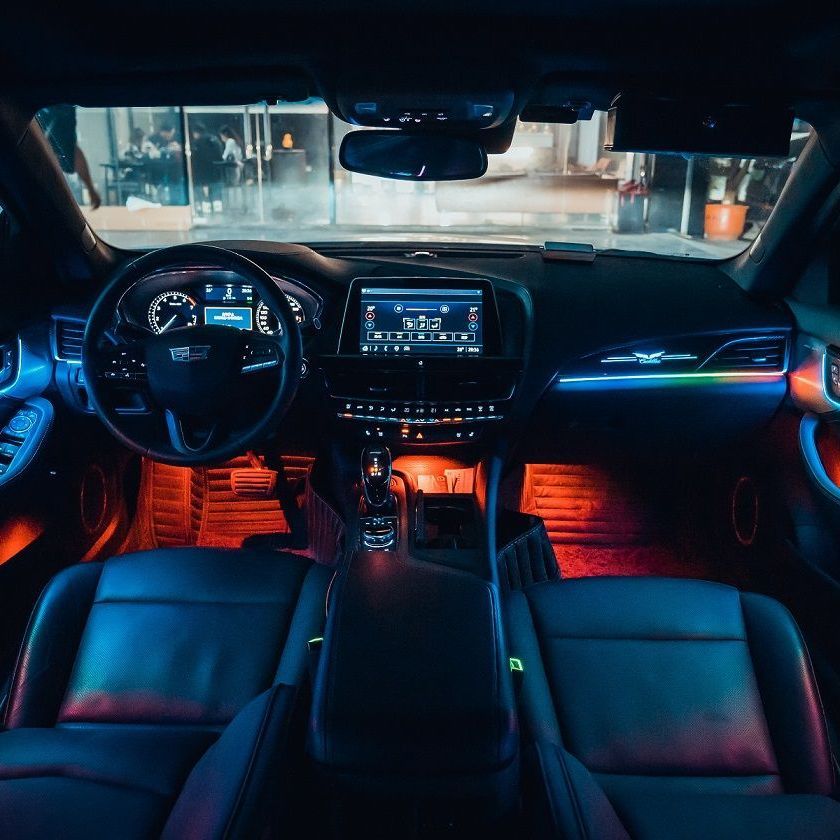 适用于凯迪拉克CT5氛围灯-满配动态版