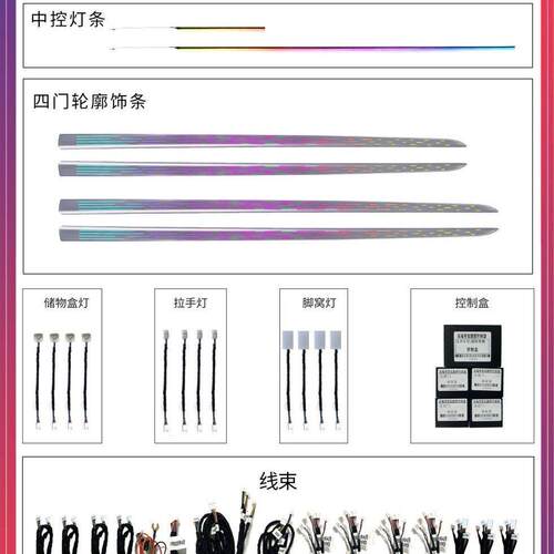 长安22-23款CS75 PLUS(2代/3代) 氛围灯 星光款 幻彩26灯
