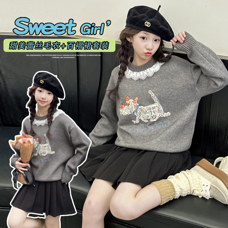 毛线潮范柔软处理女保暖毛衣/针织衫