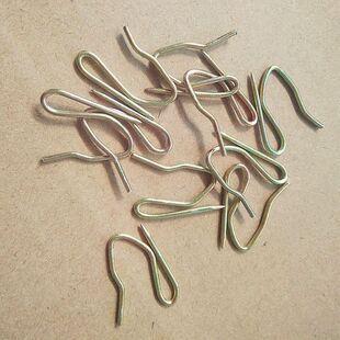 金龙宇通客车汽车窗帘公交中巴考斯特专用白色烤漆挂钩