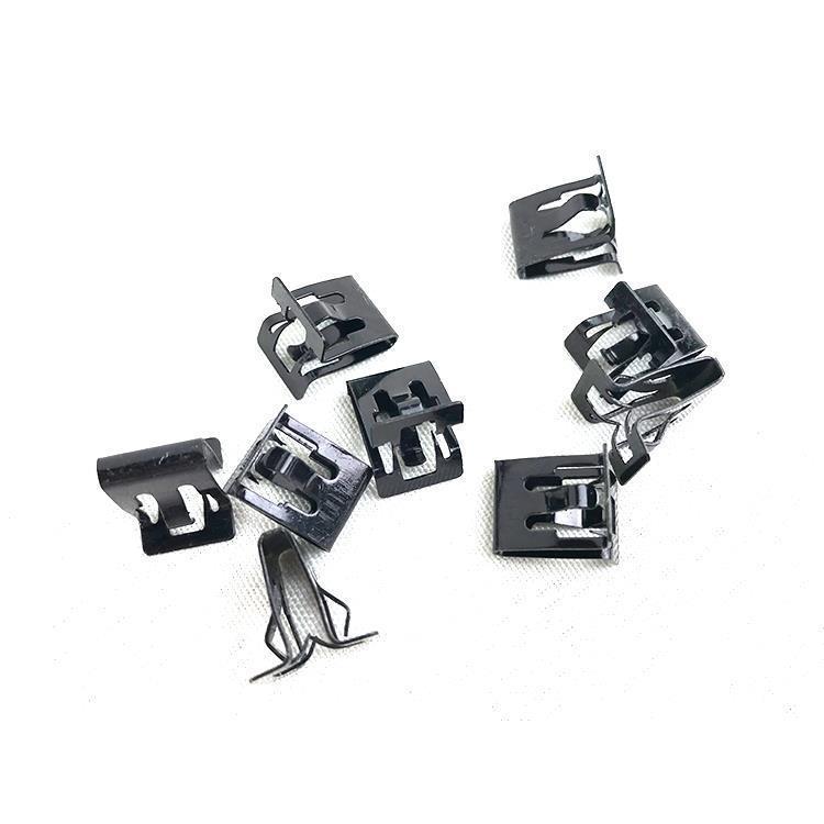 适配宝骏310 310W轮眉装饰板铁卡扣 560翼子板裙板固定安装卡夹