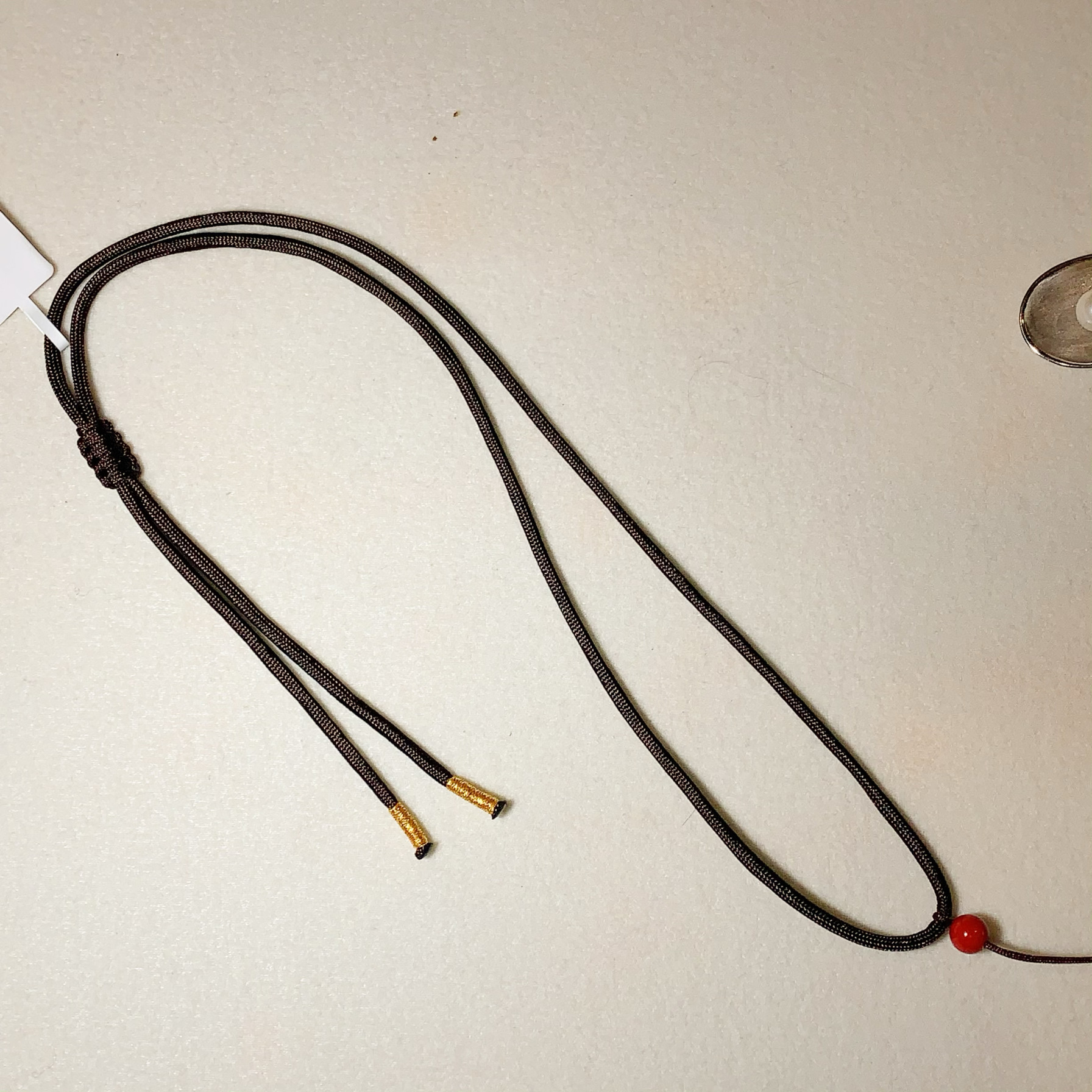 高品质金边咖色吊坠绳,珠宝/钻石/翡翠,颈饰,淘宝优惠券,粉丝福利购,淘宝优惠卷