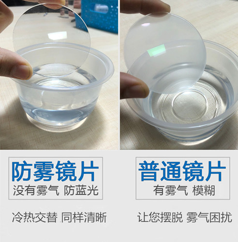 冬季防雾镜片近视电脑护目加硬