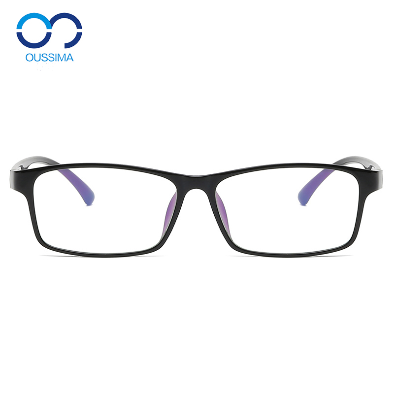 近视眼镜男式TR90可配有度数大框成品商务镜框大脸宽超轻眼睛架潮