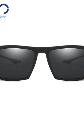 墨镜男女方形偏光炫彩司机眼镜太阳镜男潮人可配近视墨镜男士6388