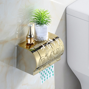 卫生间纸巾盒不锈钢卫生间厕所纸盒家用防水卷纸抽纸盒壁挂免打孔