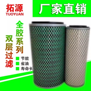 K2136空气滤芯适用大运征途东风多利卡空气滤清器AF25268/AF25269