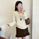 女装 百搭毛衣打底衫 2025冬胖mm内搭宽松长袖 乃粒23615大码 针织衫