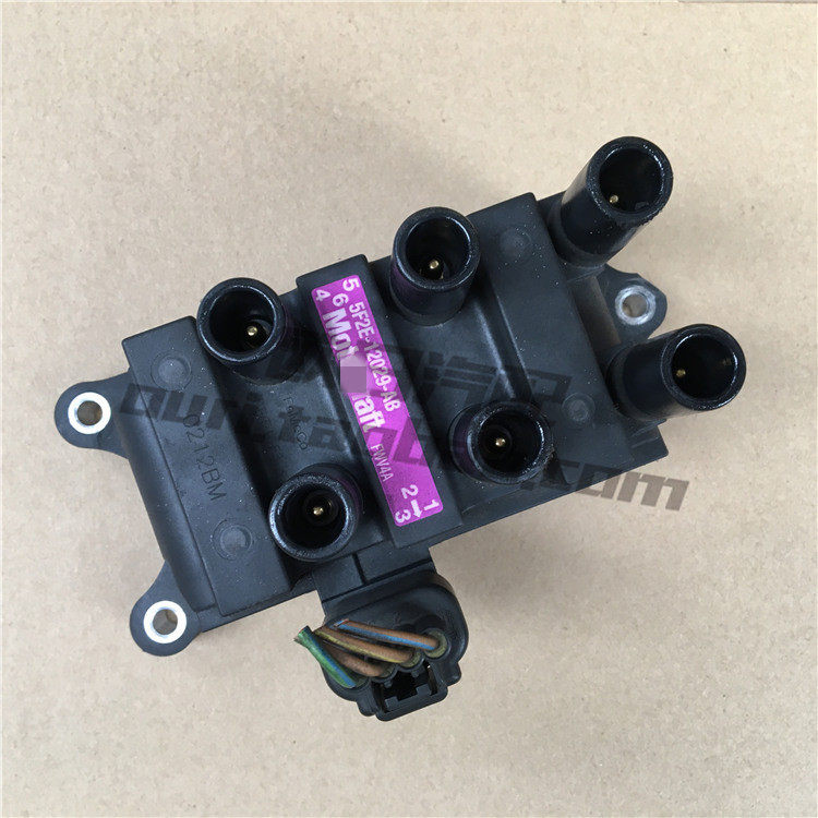 适配 蒙迪欧2.5 V6发动机 点火线圈 高压包 缸线 高压线