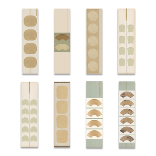 仿古扇面四尺对开六尺对开小楷小行草书法作品纸国展投展扇面宣纸