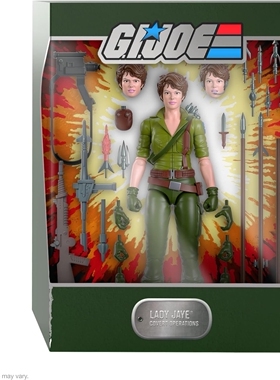 全新 SUPER7 特种部队 G.I.Joe 终极版杰伊小姐