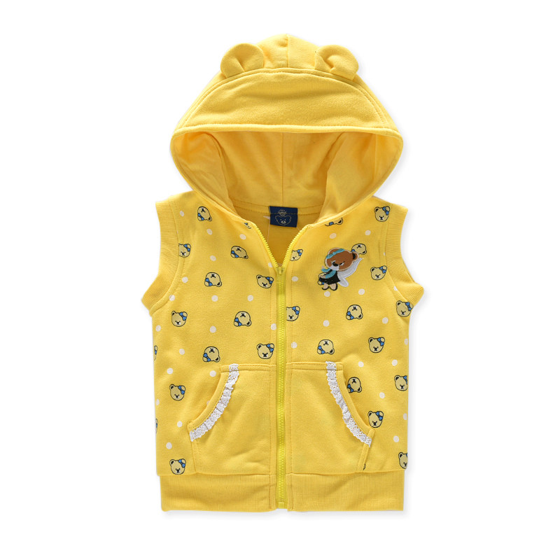 Gilet fille BRIGHT BEAR BABY - Ref 2070938 Image 4
