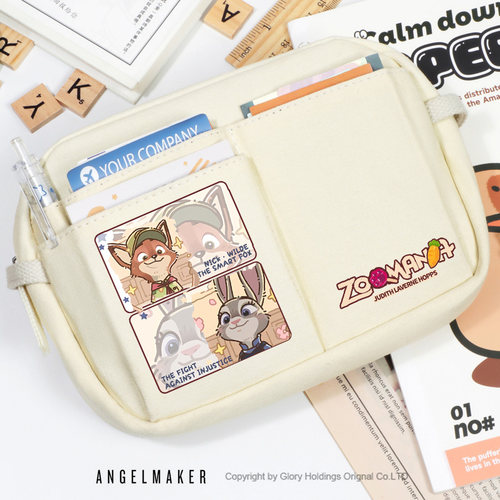 朱迪尼克狐疯狂动物城周边文具袋