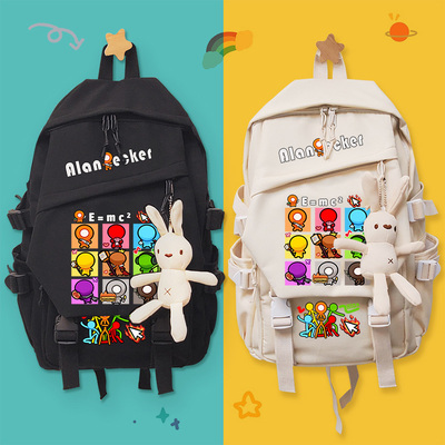 AlanBecker火柴人周边双肩包背包