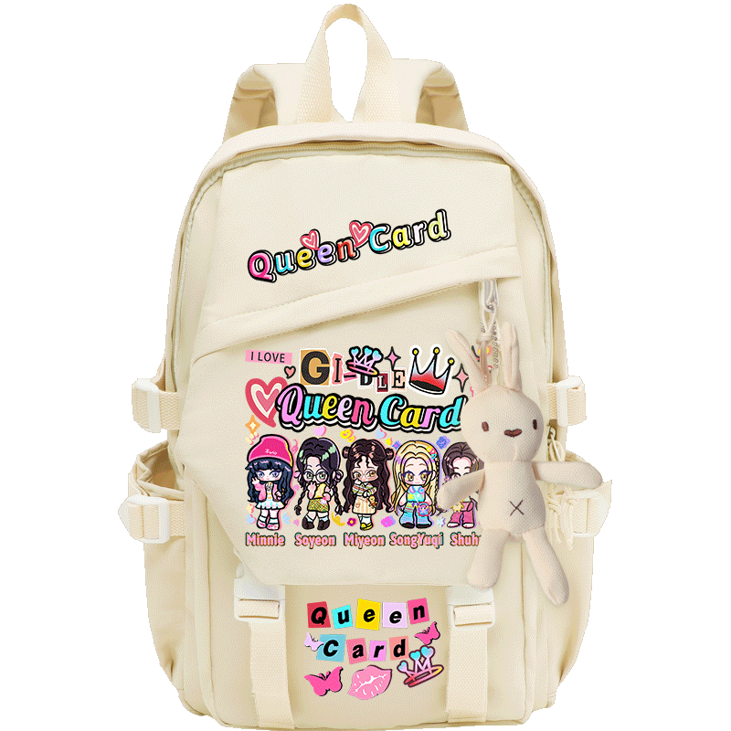QueencardGIDLE应援双肩书包