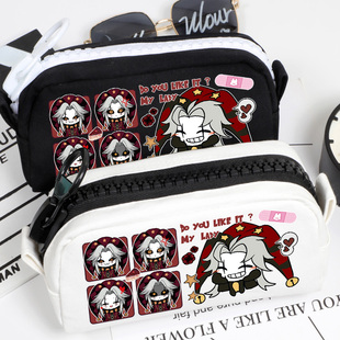 怪诞胎马戏团周边pierrot 皮埃罗同人乙游谷子学生帆布笔袋文具包