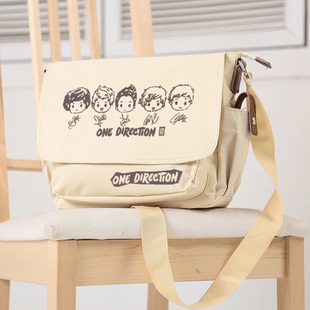 1D单肩包书包斜挎包包单向乐队明星Harry应援 周边 one direction