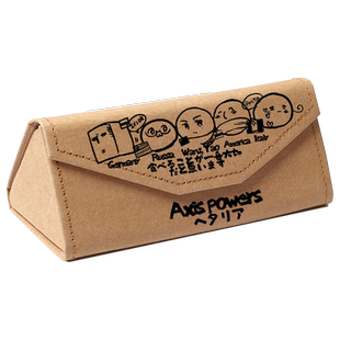 黑塔利亚 Axis powers 周边 hetalia APH 王耀二次元眼镜盒文具盒