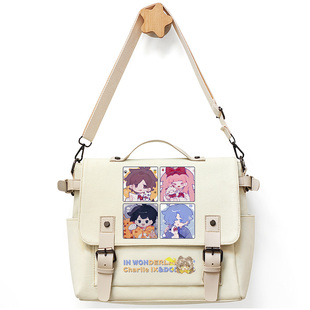 查九周边唐晓翼 虎鲨 墨多多谜境冒险同人帆布手提单肩包斜挎包女