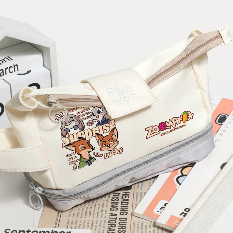 疯狂动物城2动漫周边文具笔袋