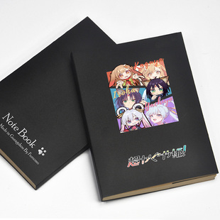 超时空辉夜姬周边彩叶辉耀八千代同人谷子学生二次元笔记本记事簿