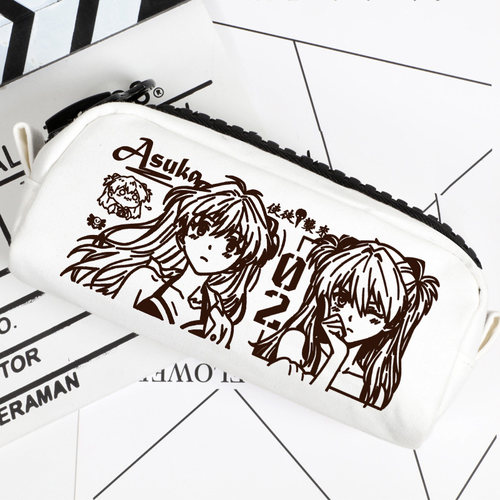 明日香福音战士动漫周边文具盒