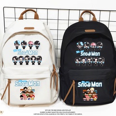 SNOWMAN 雪人 SNOW MAN岩本照 目黑莲 应援书包专辑同款 双肩背包