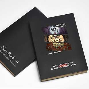 饥荒周边steam冒险游戏别饿死 Don Starve 笔记本子记事簿 小众