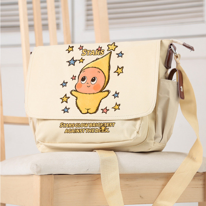 星星人动漫卡通周边女生可爱礼物高颜值上课通勤单肩包斜挎包书包,模玩/动漫/周边/娃圈三坑/桌游,动漫背包/钱包/箱包,淘宝优惠券,粉丝福利购,淘宝优惠卷