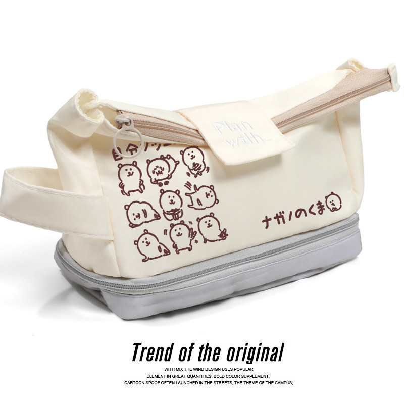 自嘲熊 Joke Bear同人周边表情包可爱子超兄学生笔袋文具盒收纳包,模玩/动漫/周边/娃圈三坑/桌游,动漫挂件/文具,淘宝优惠券,粉丝福利购,淘宝优惠卷