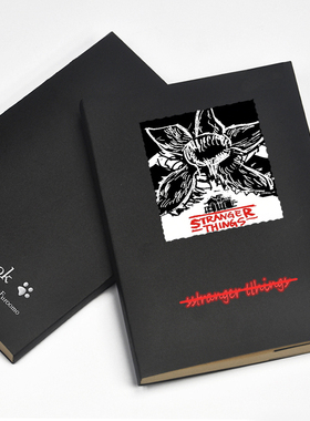 怪奇物语StrangerThings周边美剧卡通礼物学生手账笔记本子记事簿