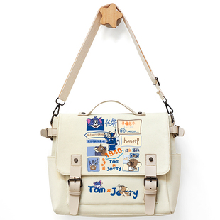 猫和老鼠周边汤姆杰瑞可爱卡通动漫书包斜挎包单肩包TOMandJERRY