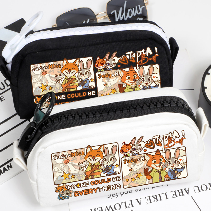 疯狂动物城周边笔袋文具袋