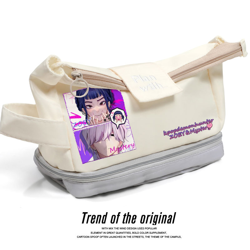 kpop猎魔女团周边笔袋文具盒