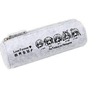 五等分的花嫁 新娘 周边 中野三玖 二乃 四叶动漫 笔袋文具袋纠纳