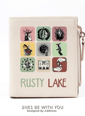 锈湖同人 RustyLake游戏周边 劳拉 二次元动漫 钱包短款 地铁繁花