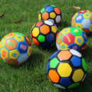 儿童2号3号小球益智数字七彩幼儿园宝宝学习彩色充气玩具环保足球