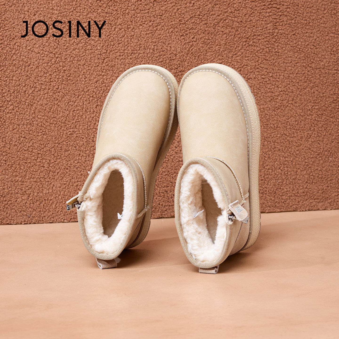 卓诗尼雪地靴女冬季加绒