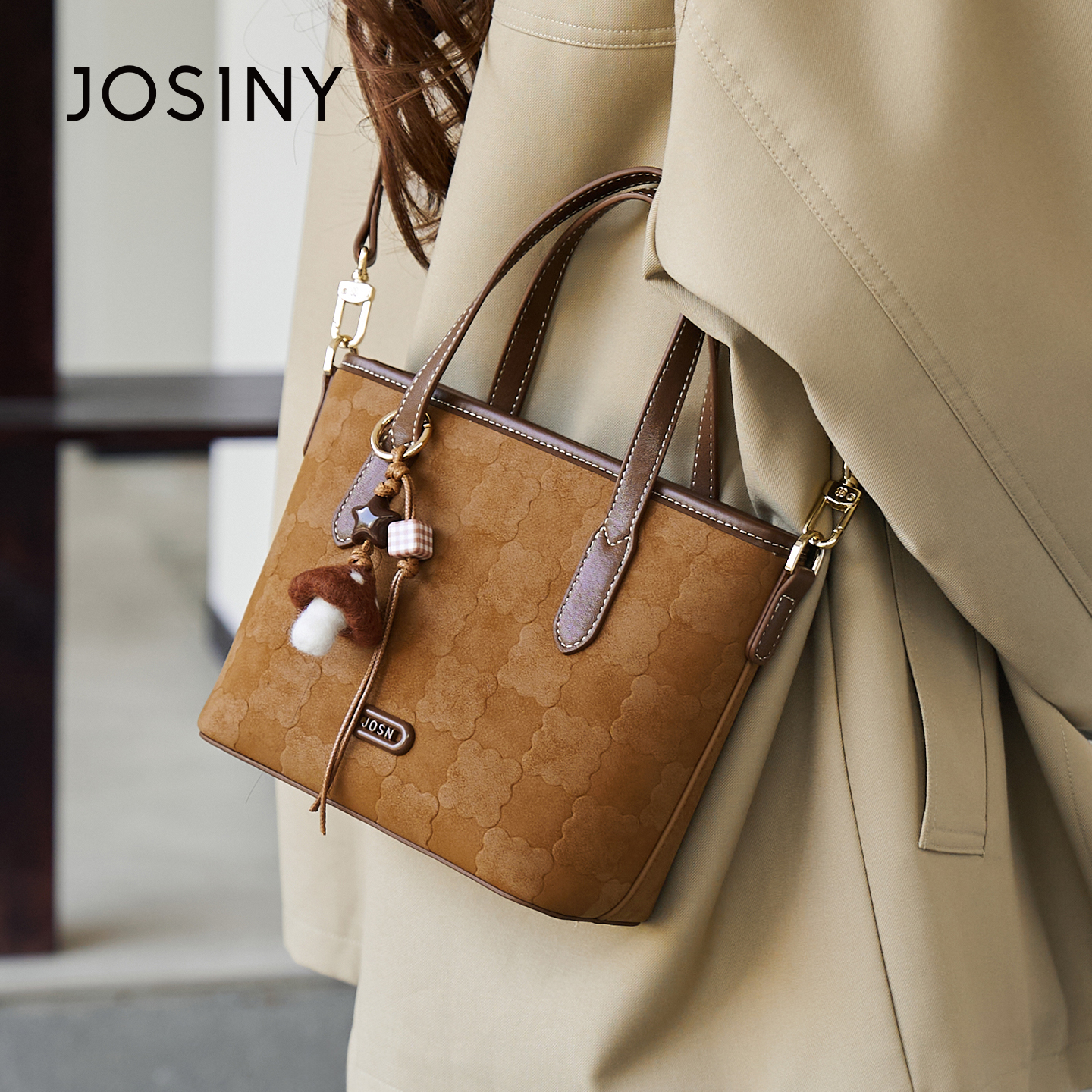 卓诗尼2025新款水桶包